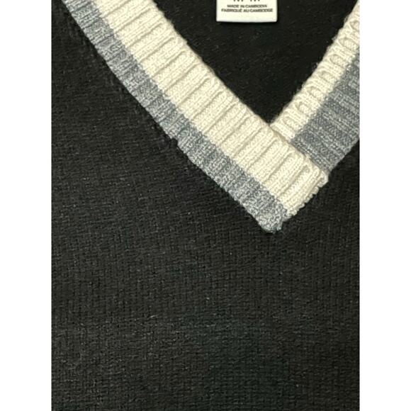 Urban Outfitters BDG Ronnie Cropped Black Knit Vest Medium - Picture 5 of 11